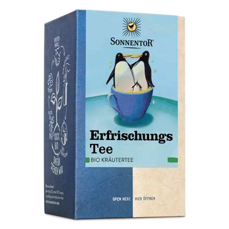 SONNENTOR Erfrischungstee Beutel Premium 20 Stück