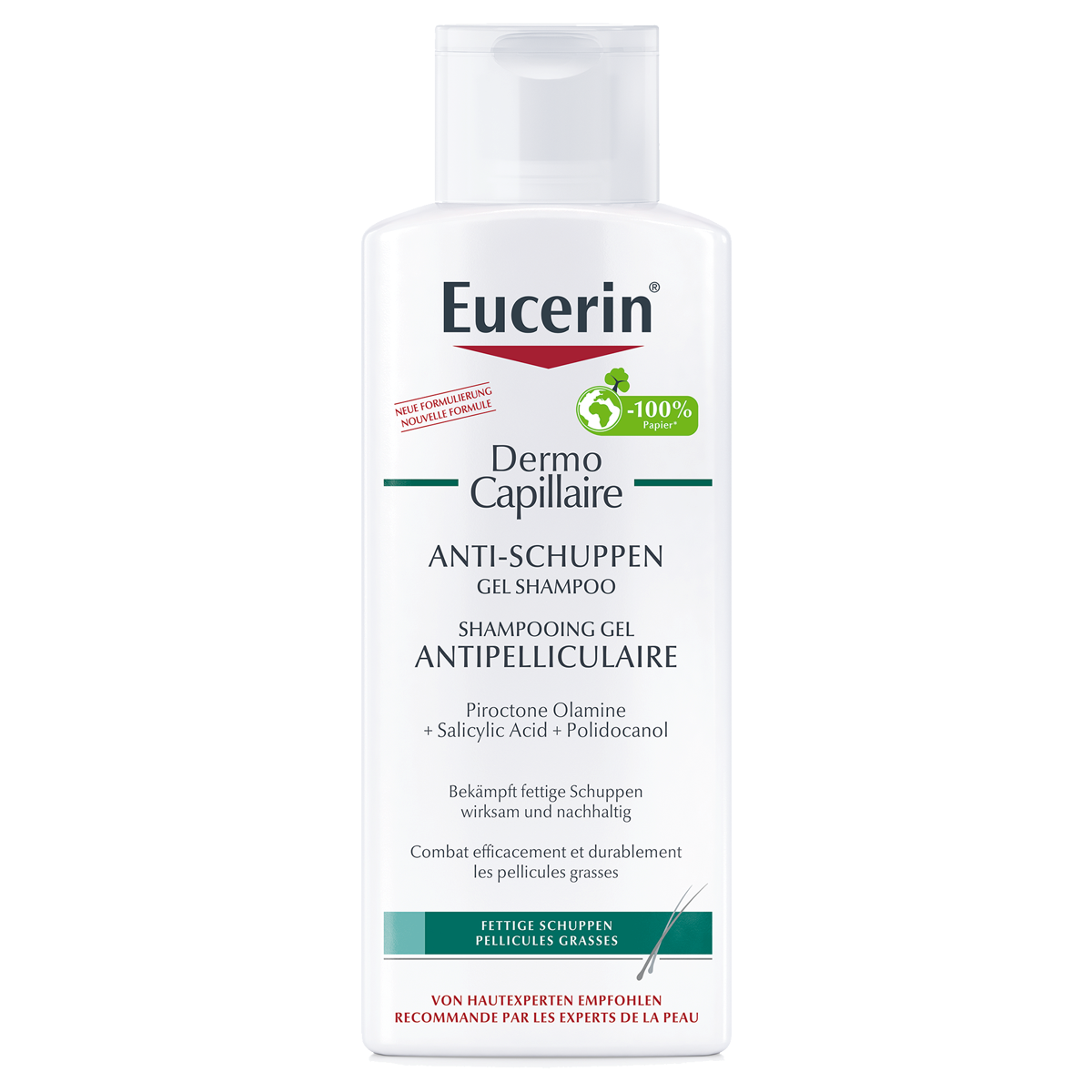 Eucerin DermoCapillaire Anti-Schuppen Gel Shampoo 250 ml