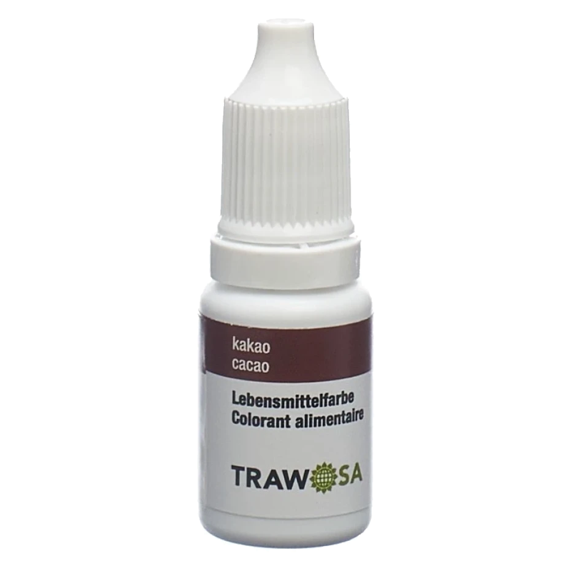 TRAWOSA Lebensmittelfarbstoff kakao 10 ml