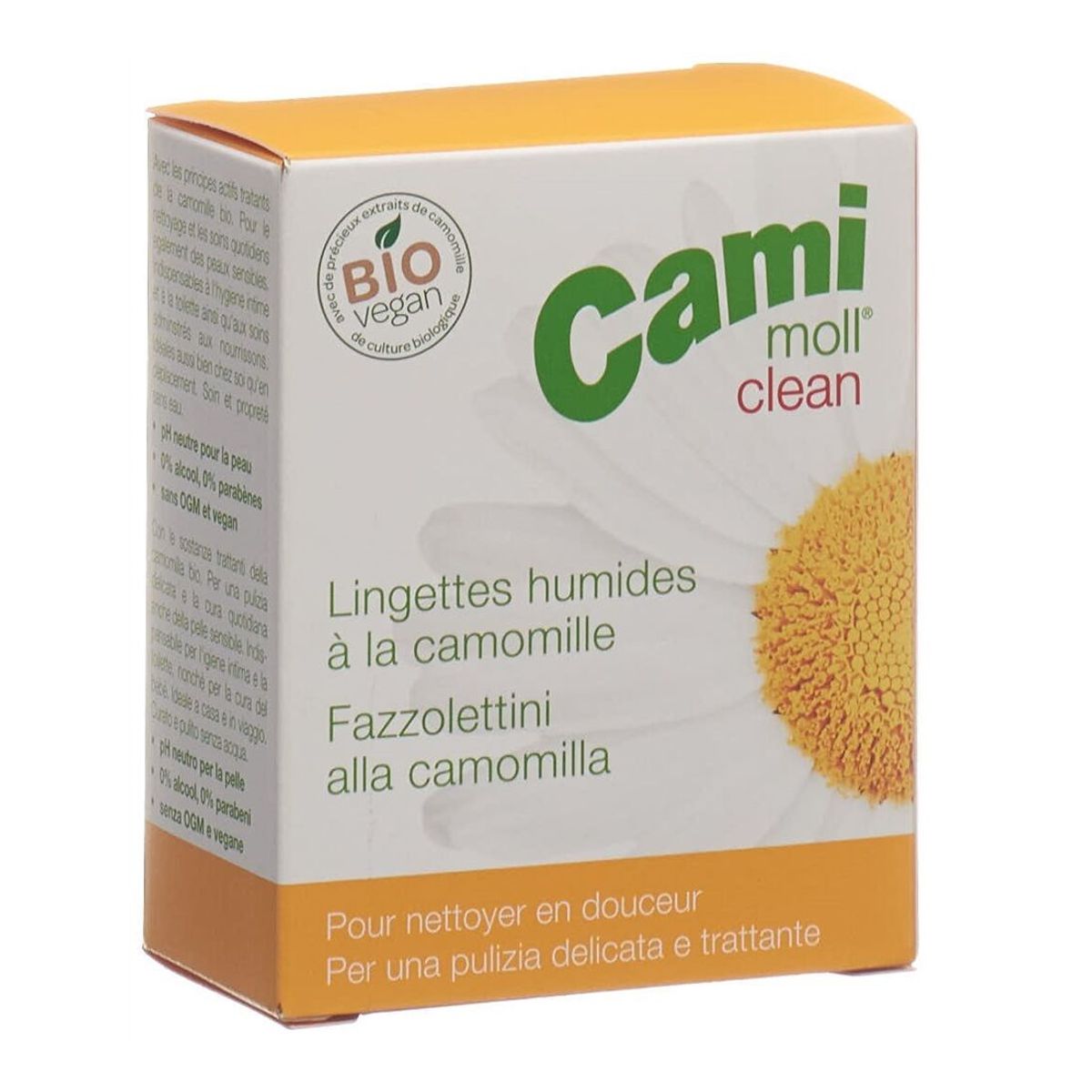 Cami Moll Clean Feuchttücher Beutel 10 Stück