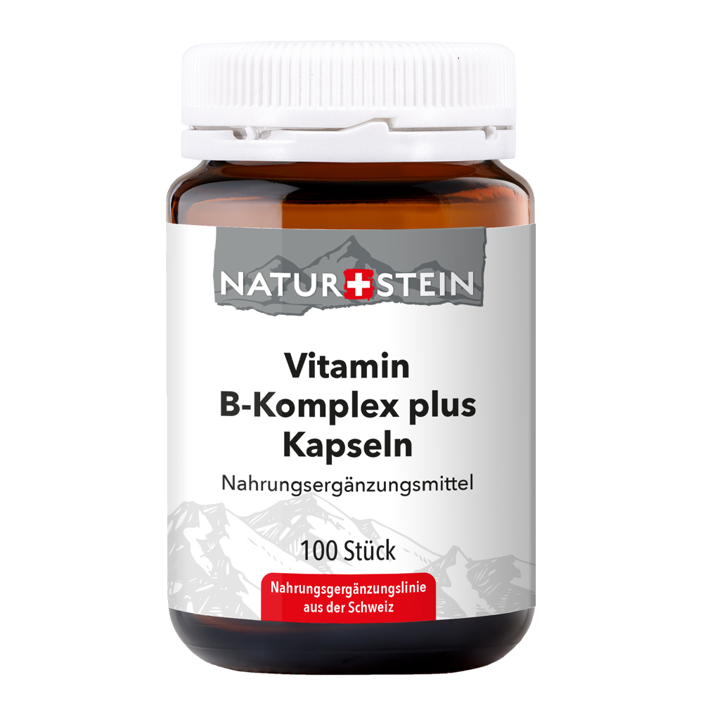 Naturstein Vitamin B Komplex plus Kapseln 100 Stück