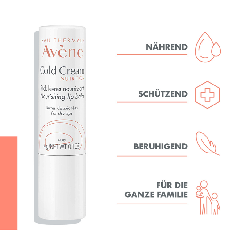 Avène Cold Cream Nutrition Lippenpflegestift 4 g