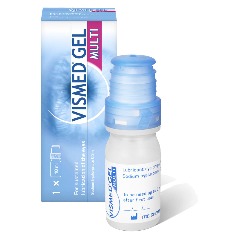 VISMED Gel 3 mg/ml Multi Hydrogel Flasche 10 ml