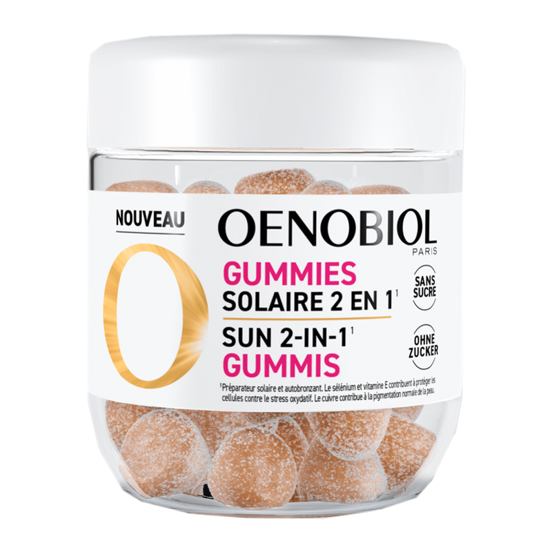 OENOBIOL Sun 2 in 1 Gummis 60 Stück