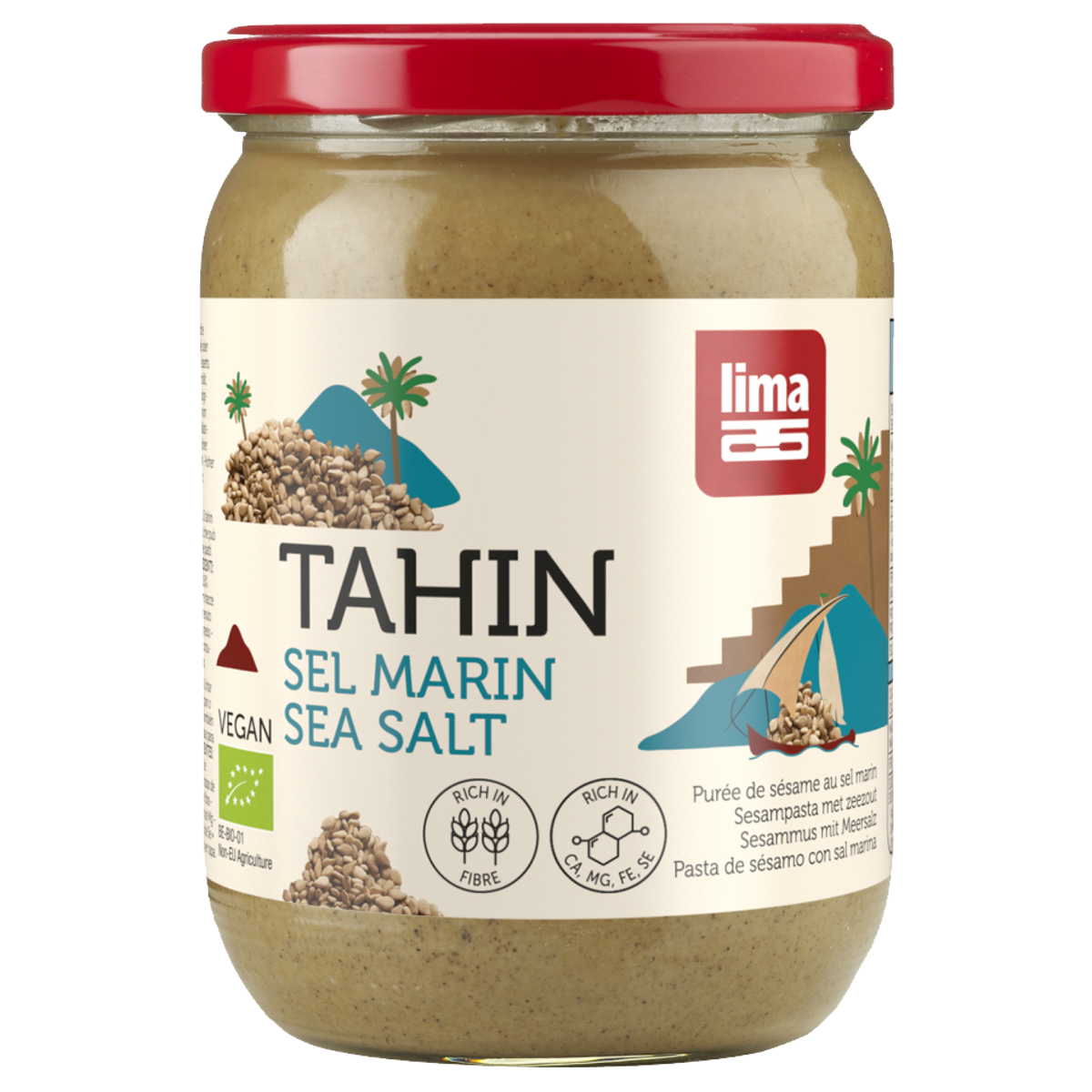 Lima Tahin mit Salz Glas 500 g