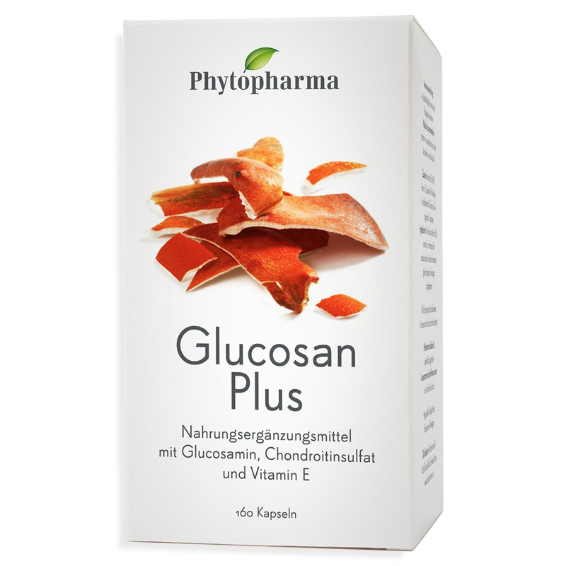 Phytopharma Glucosan Plus Kapseln 160 Stück