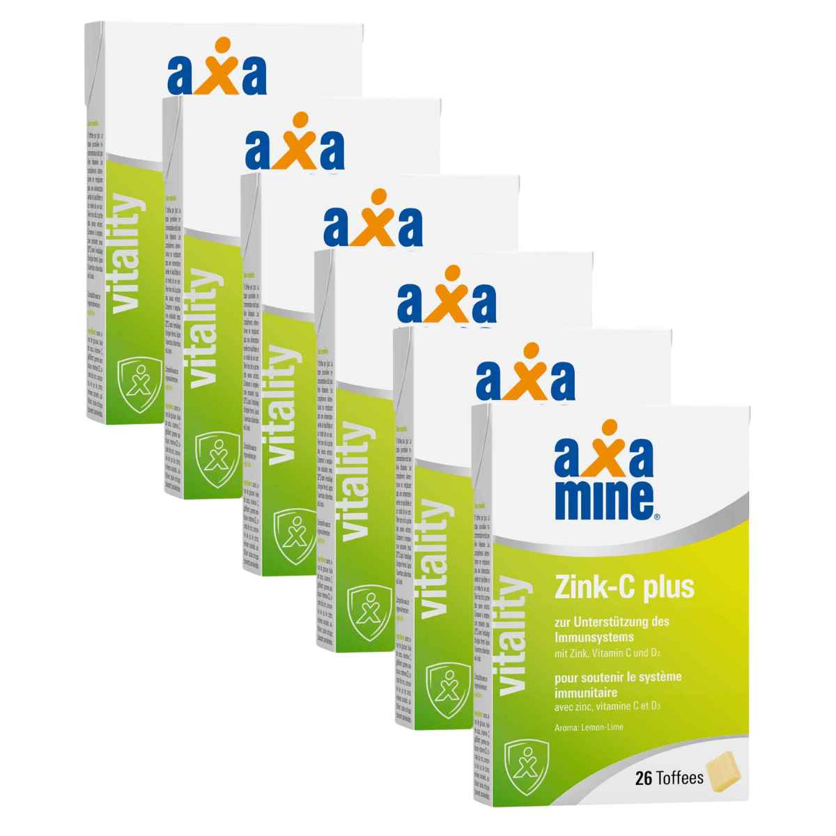 Aktion: Axamine Zink-C plus 6x 26 Toffees