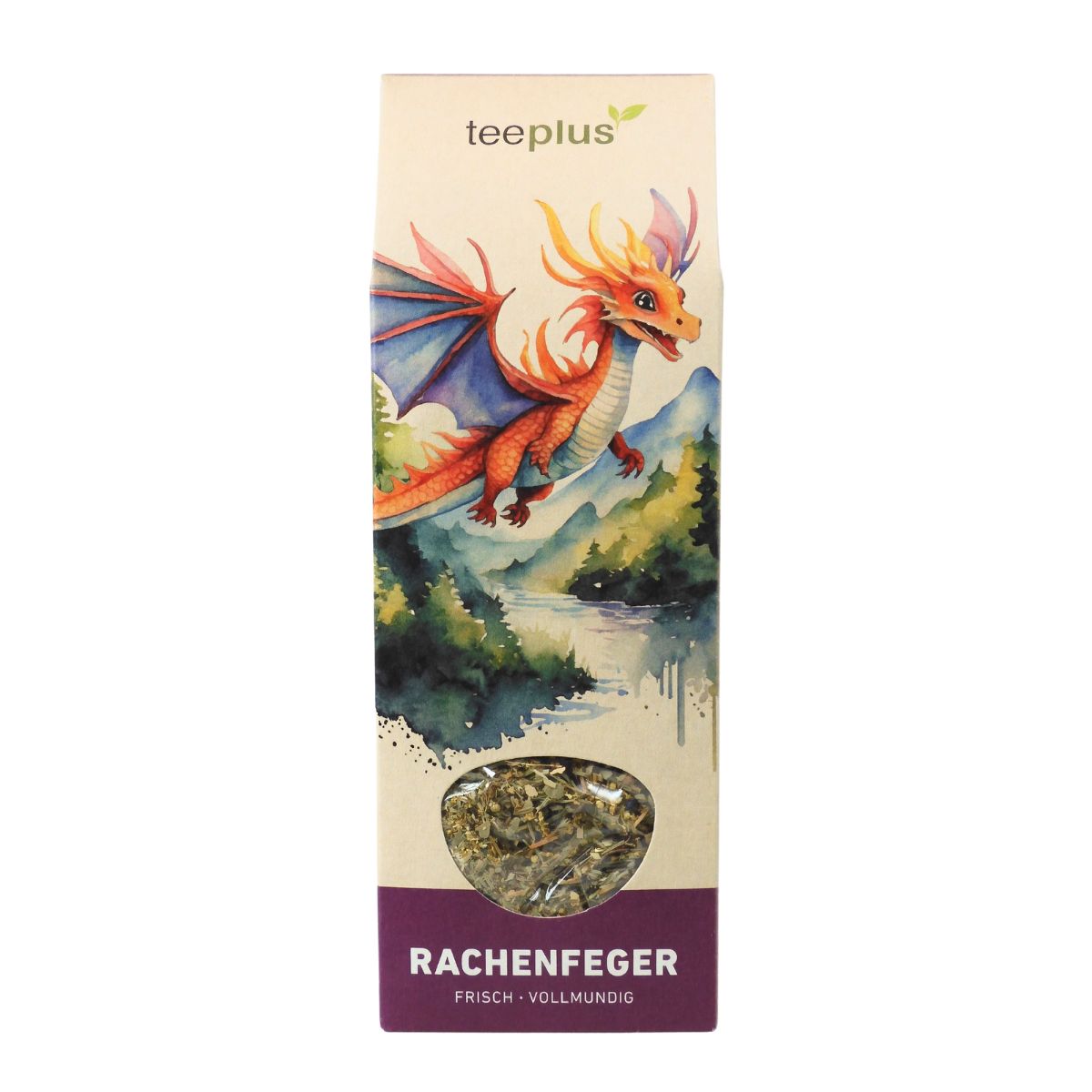 Teeplus Rachenfeger Kräutertee Box 70 g