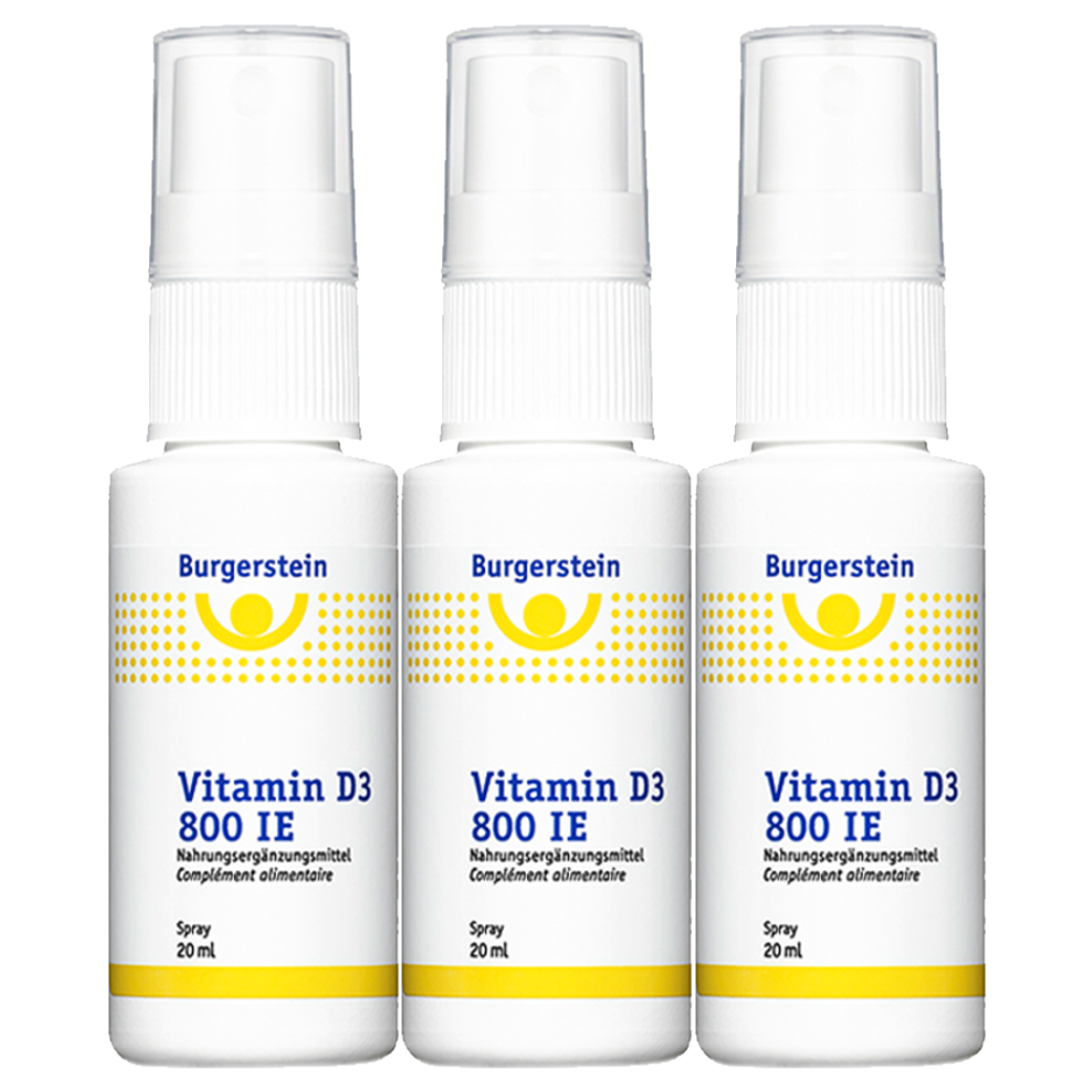 Burgerstein Vitamin D3 800 IE Spray 3x 20