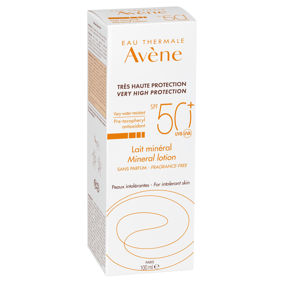 Avène Sun Mineralische Sonnenmilch SPF50+ 100 ml