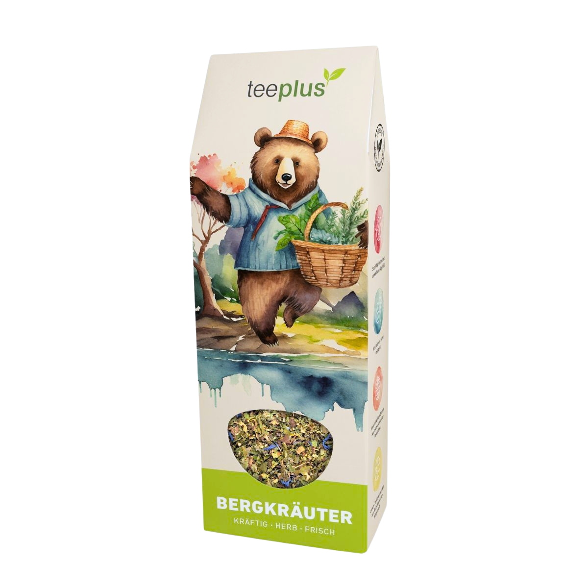 Teeplus Bergkräuter Teemischung Box 50 g