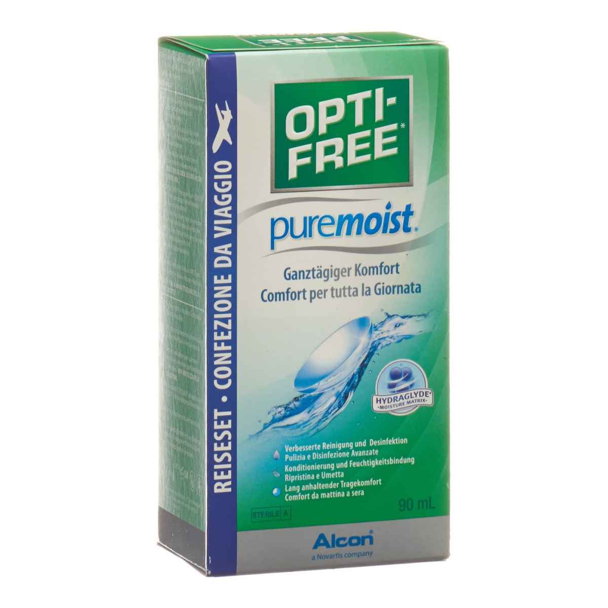 Opti Free PureMoist Lösung Flasche 90 ml