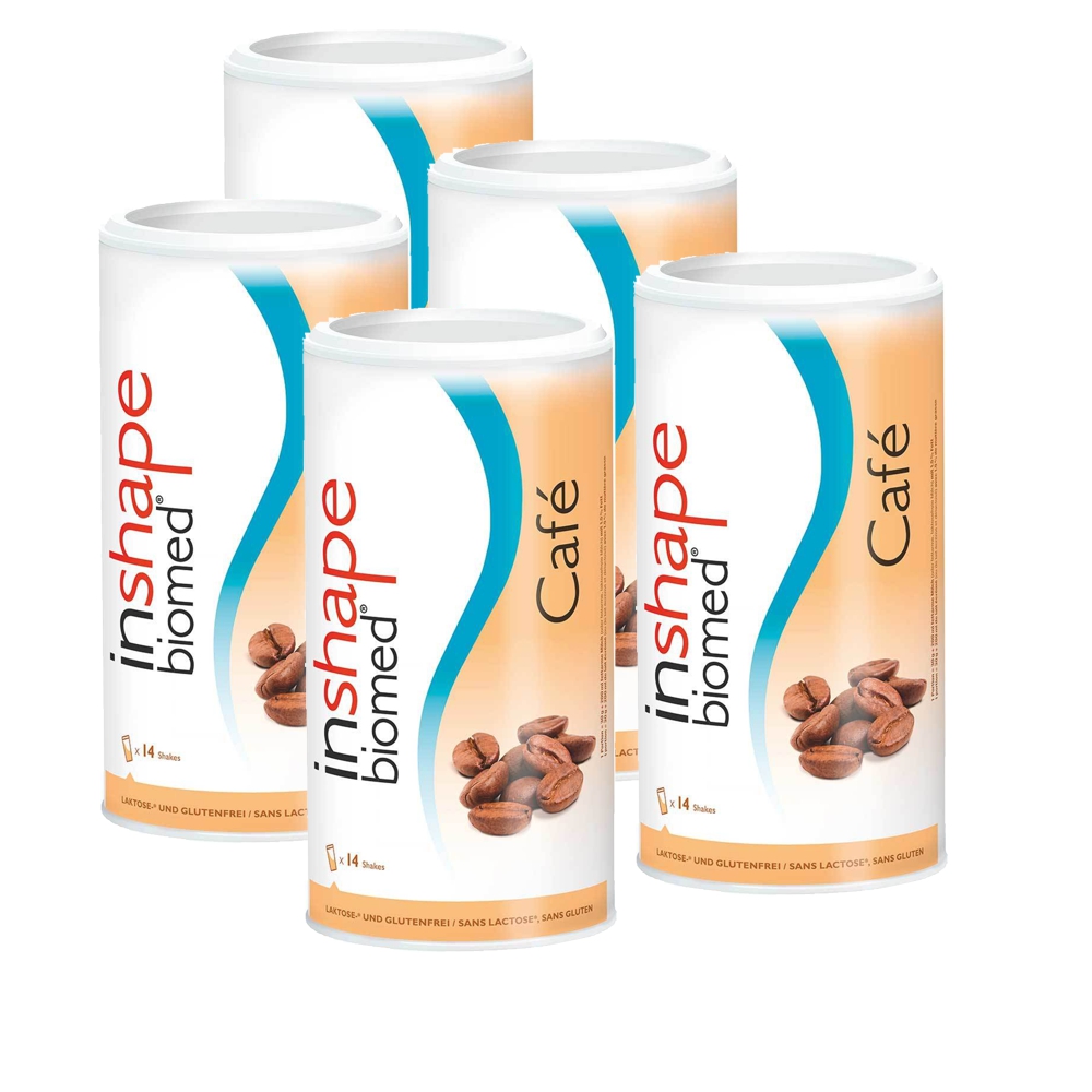 INSHAPE Biomed Pulver Café 5x 420 g