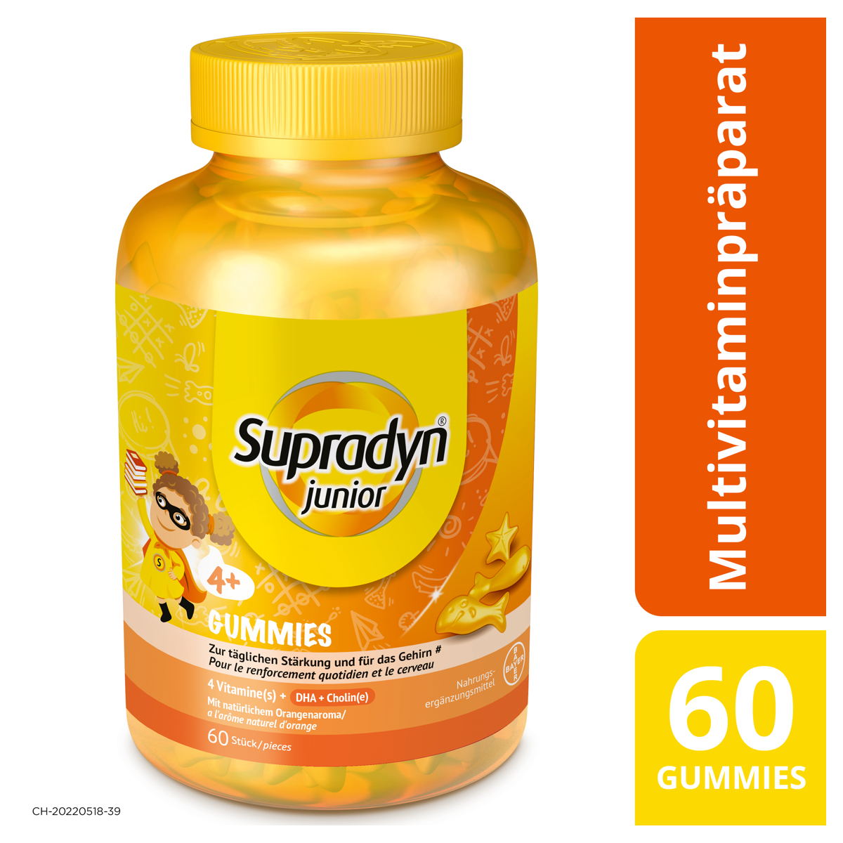 Supradyn junior Gummies Dose 3x 60 Stück