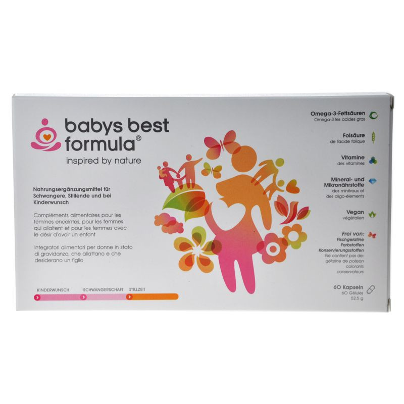 BABYS BEST FORMULA Kapseln 60 Stück