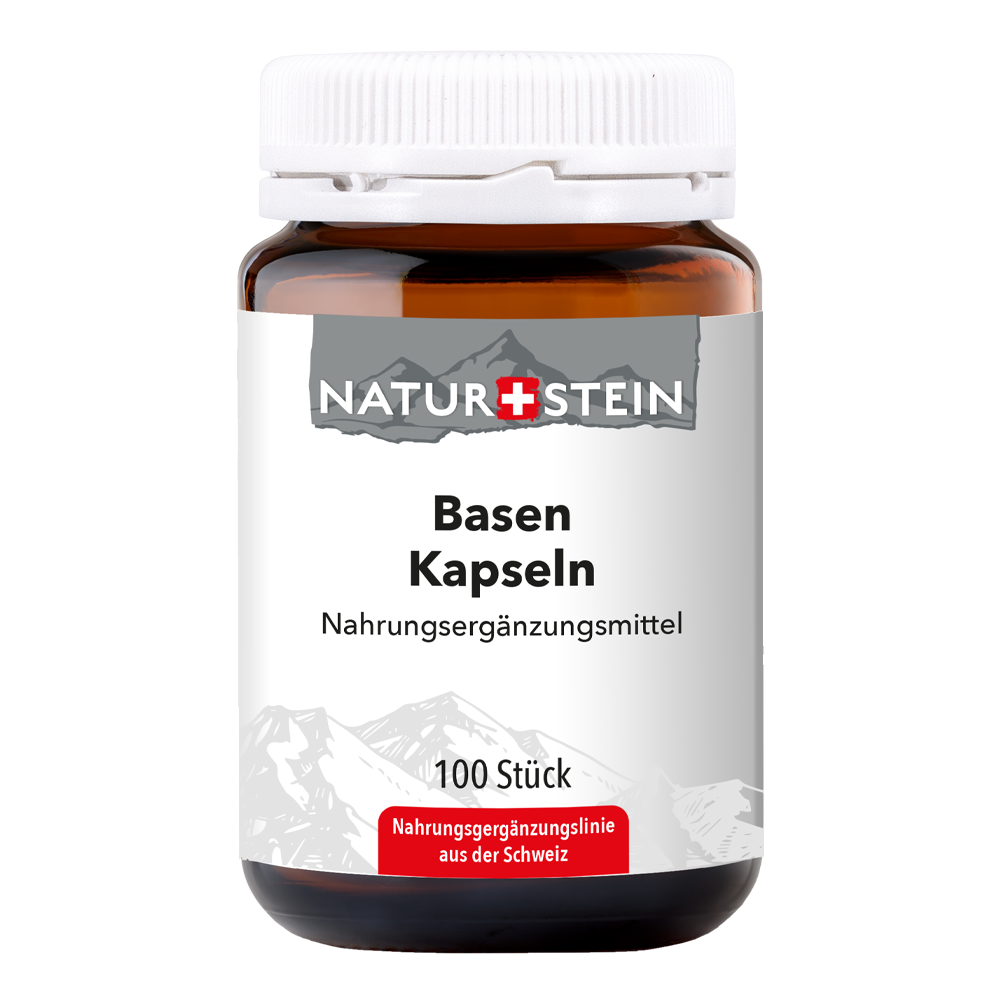 Naturstein Basen Kapseln 100 Stück