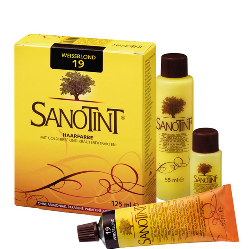 Sanotint Haarfarbe 19 weissblond 125 ml