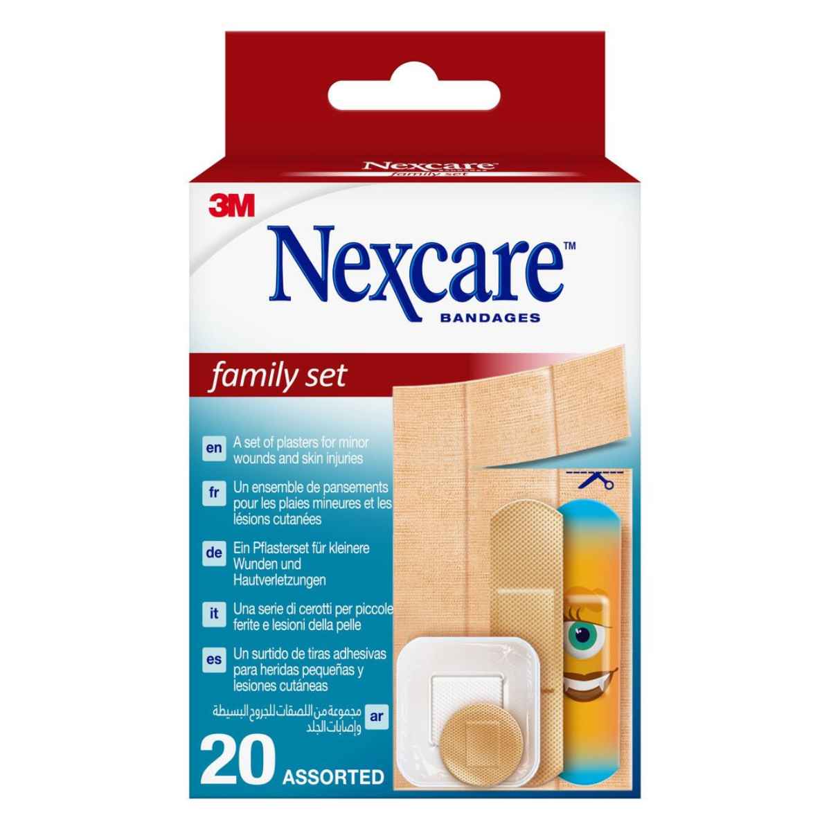 3M NEXCARE Family set assortiert 20 Stück