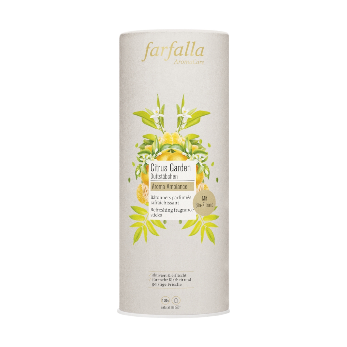 FARFALLA Duftstäbchen Citrus Garden 150 ml