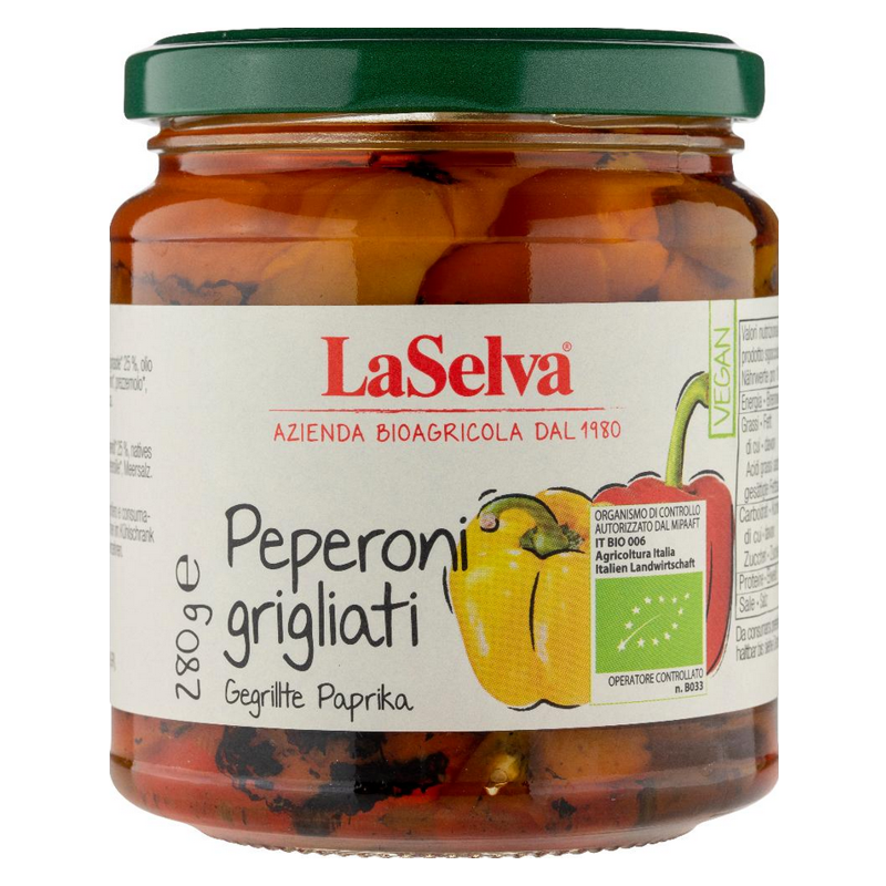 La Selva Gegrillte Paprika in Öl 280 g