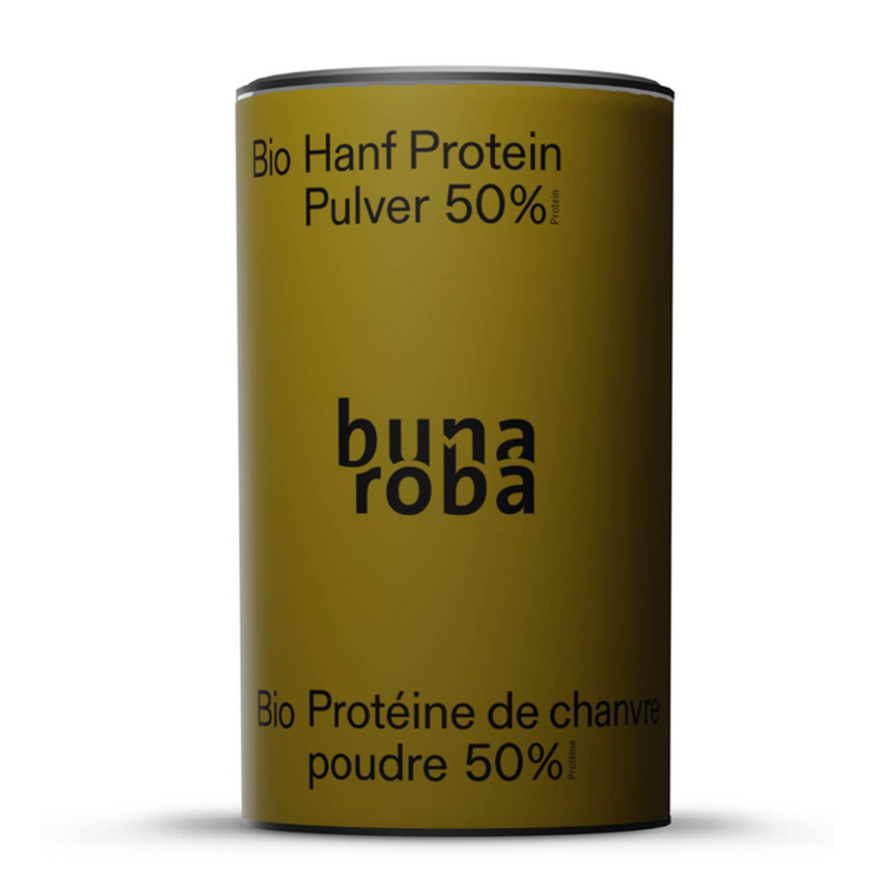 Bunaroba Hanf Protein Pulver Dose 500 g