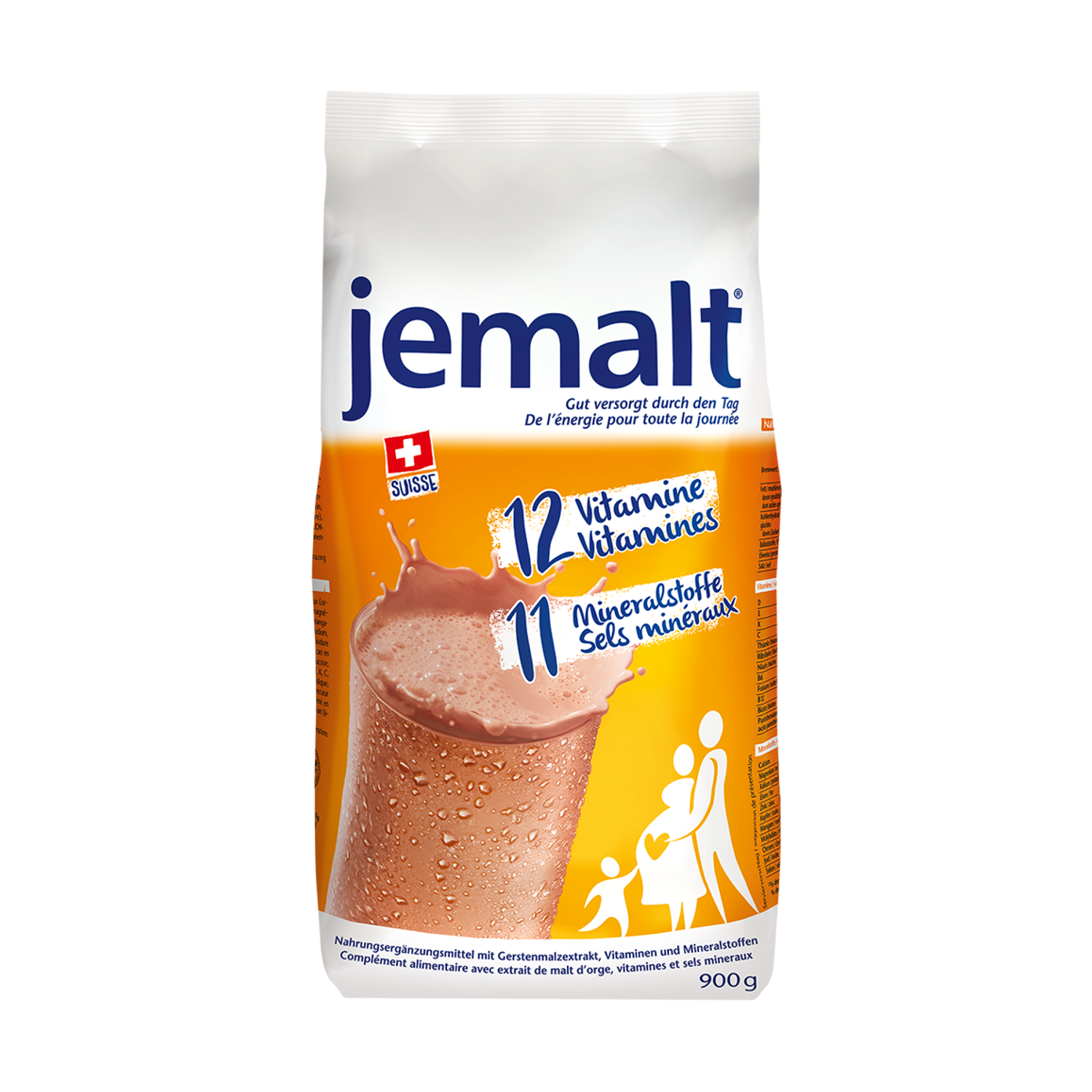 Jemalt Pulver Refill Beutel 900 g