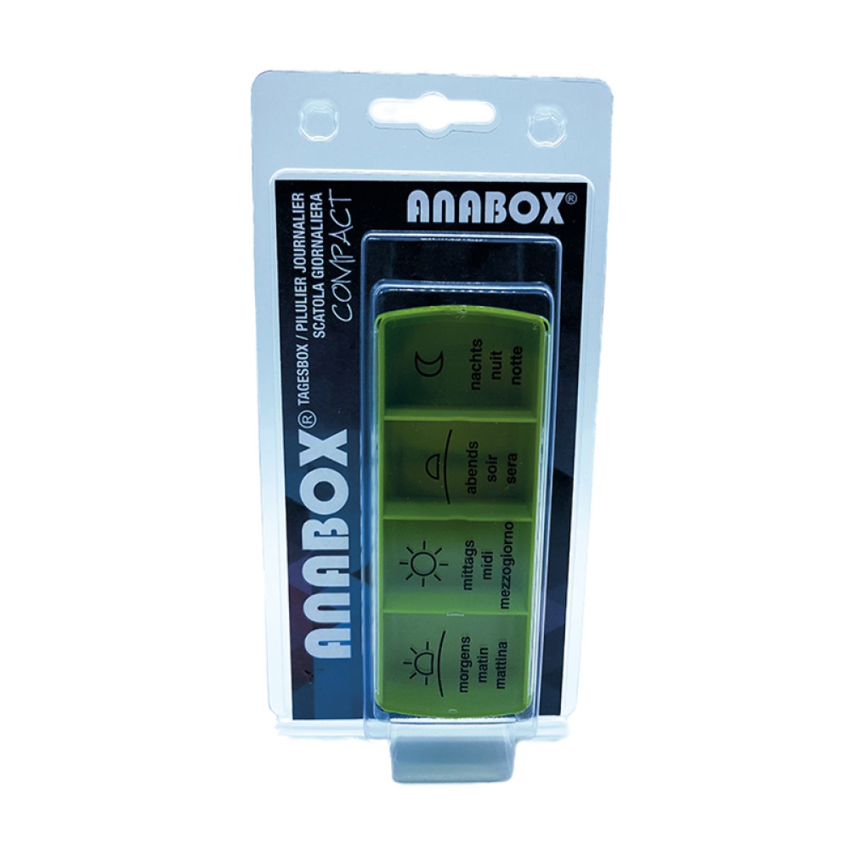 ANABOX Medidispenser compact Tagesbox gr 4 F D/F/I