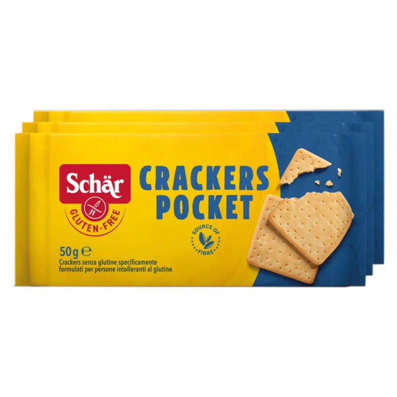 Schär Crackers Pocket glutenfrei 3 x 50 g