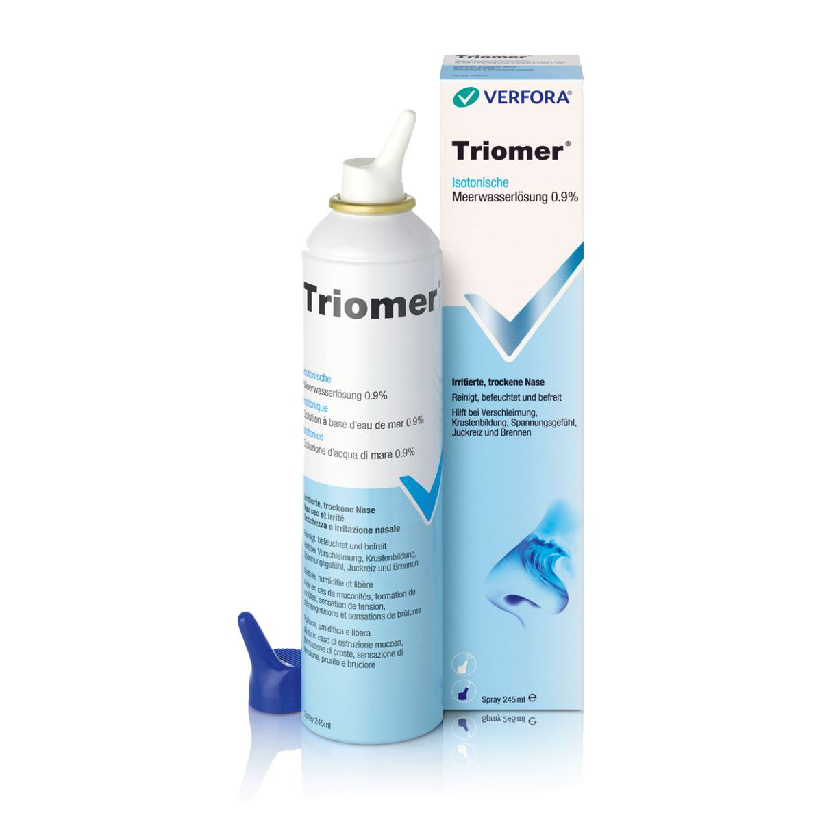 TRIOMER Isotonische Meerwasserlösung 245 ml