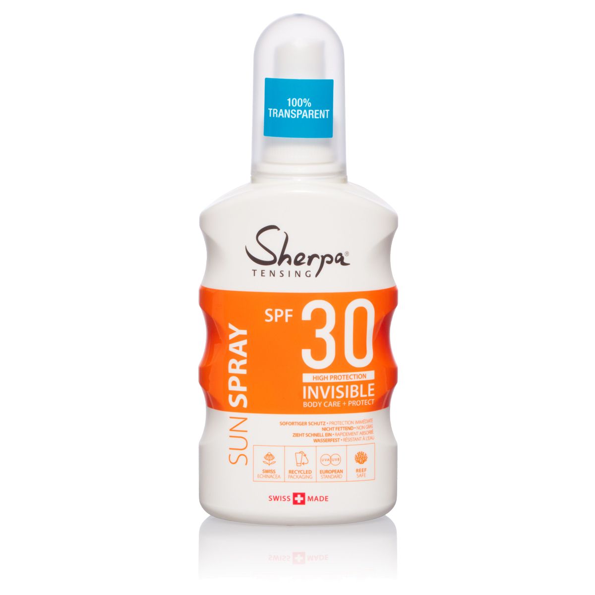 Sherpa Tensing Sonnenspray SPF 30 Invisible 175 ml