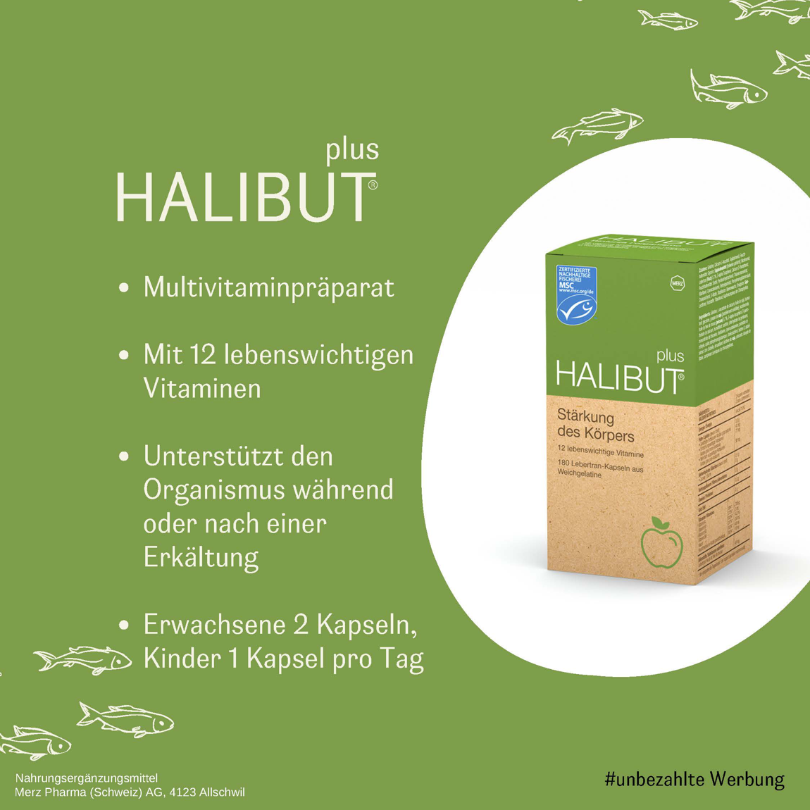 Halibut Plus Kapseln 180 Stück