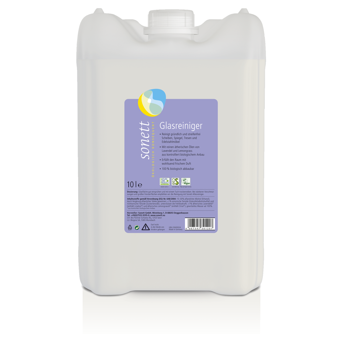 Sonett Glasreiniger 10 Liter