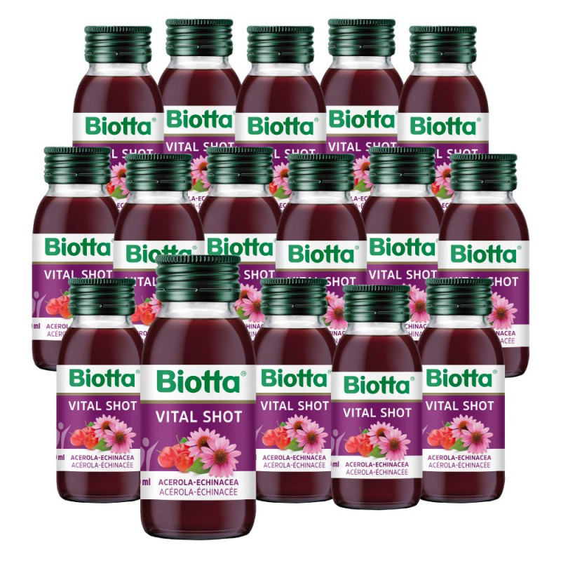 Biotta Vital Shot Acerola-Echinacea 16x 60 ml