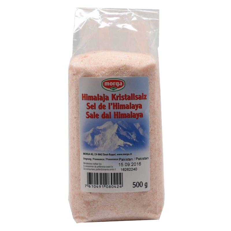 MORGA Himalaya Kristallsalz Beutel 500 g