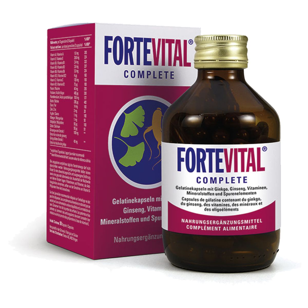 Fortevital complete Kapseln Dose 90 Stück