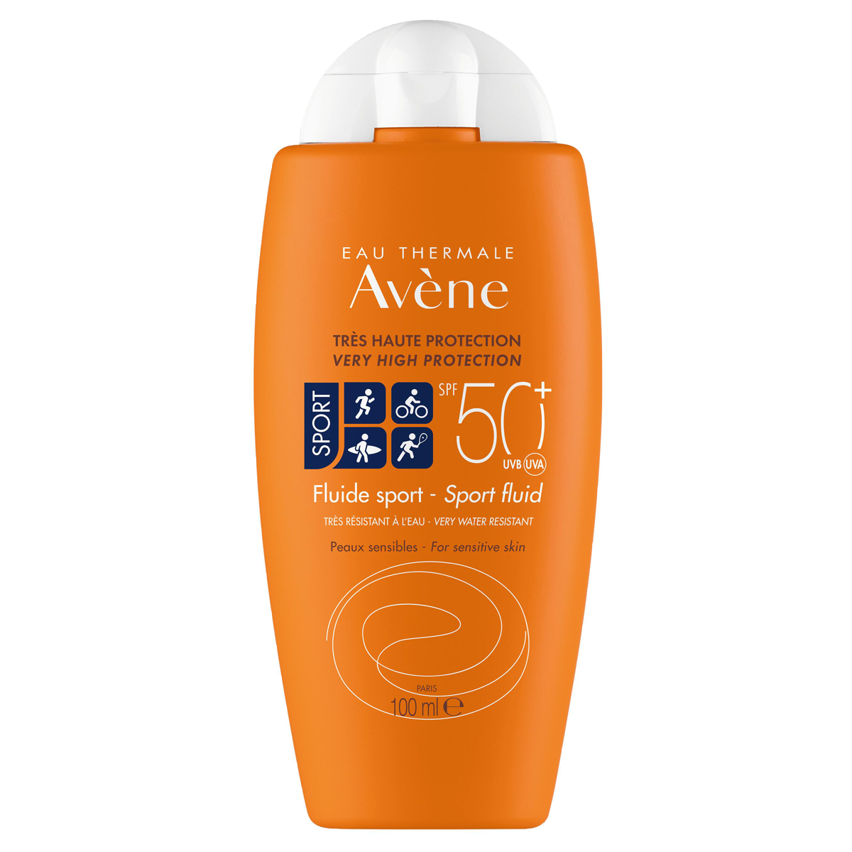 Avène Sun Sonnenfluid Sport SPF50+ 100 ml