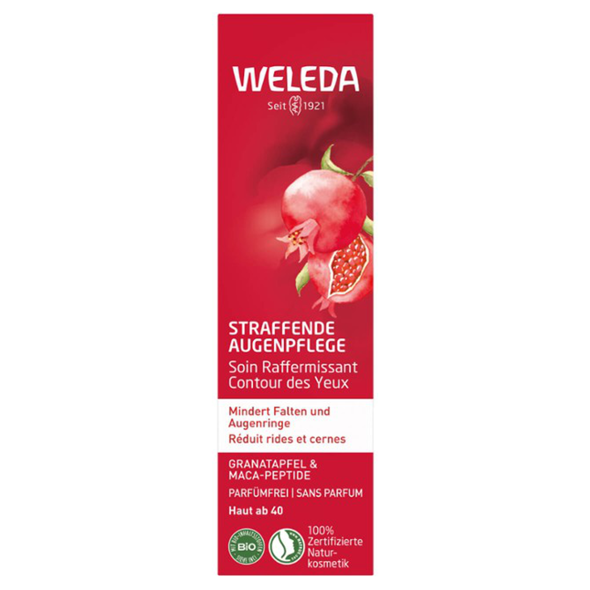 Weleda straffende Augenpflege Granatapfel & Maca 12 ml