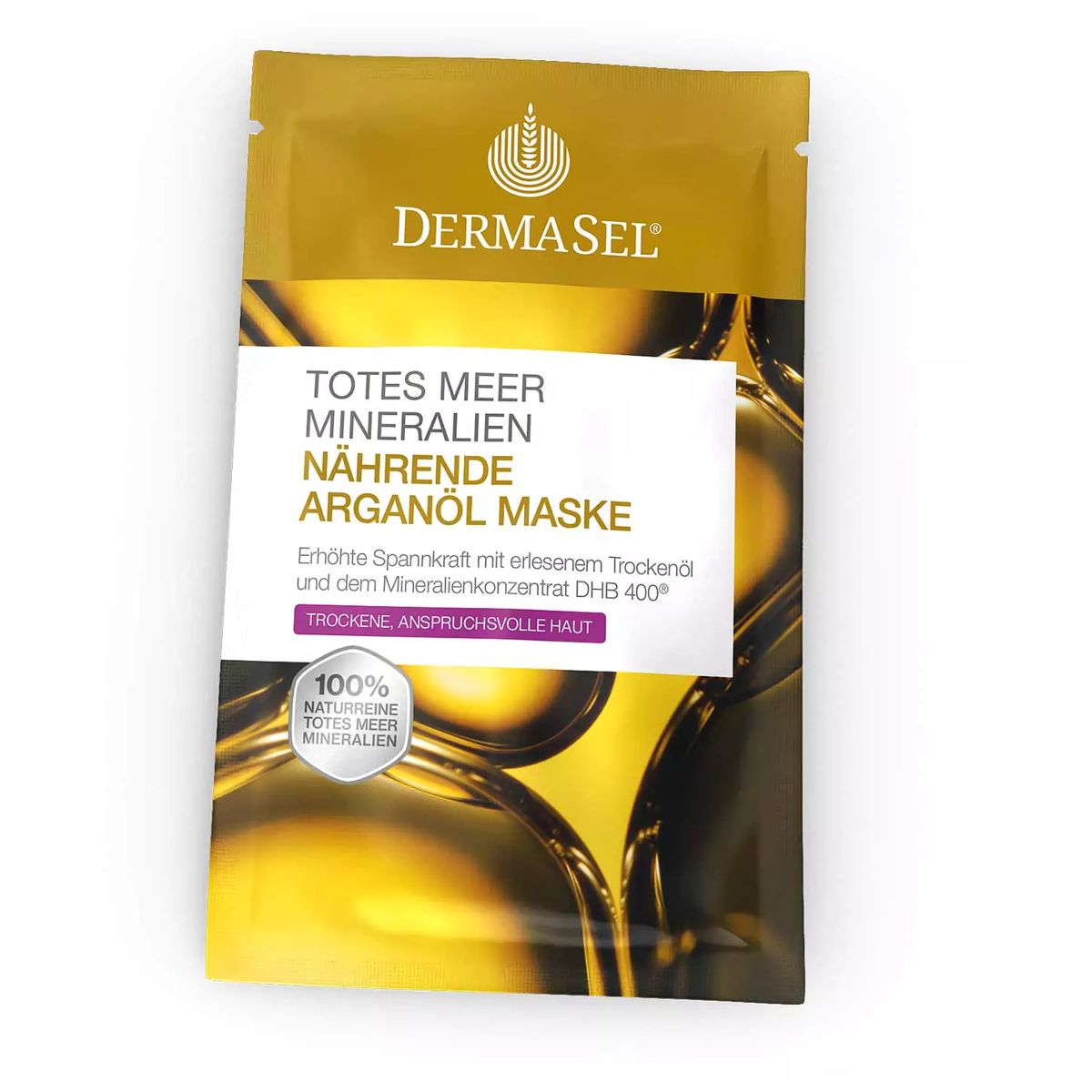 Dermasel Maske Arganöl Beutel 12 ml