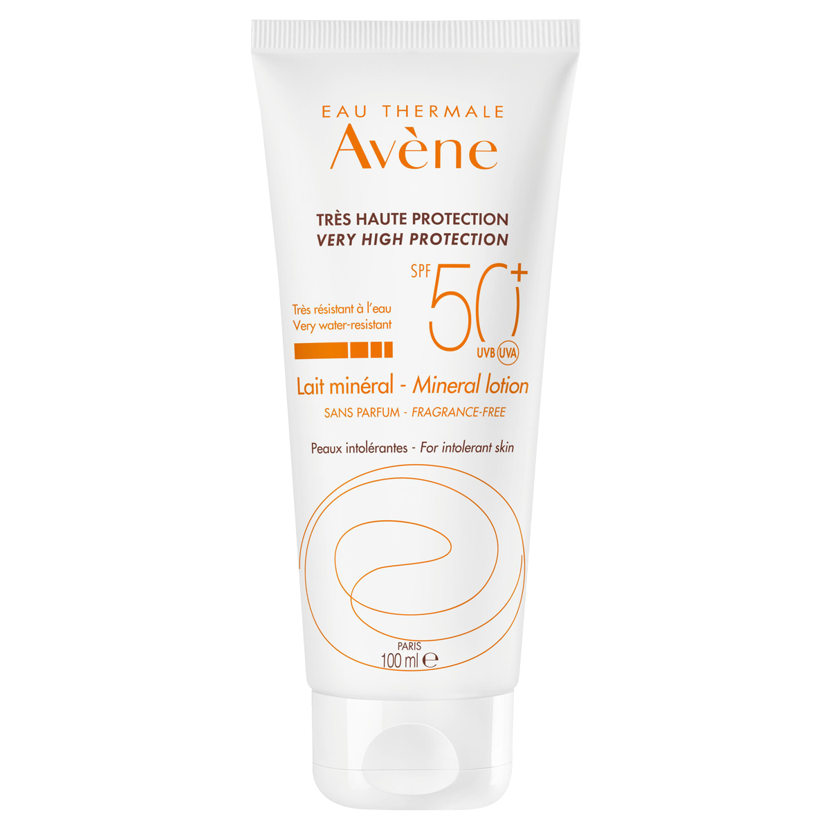 Avène Sun Mineralische Sonnenmilch SPF50+ 100 ml