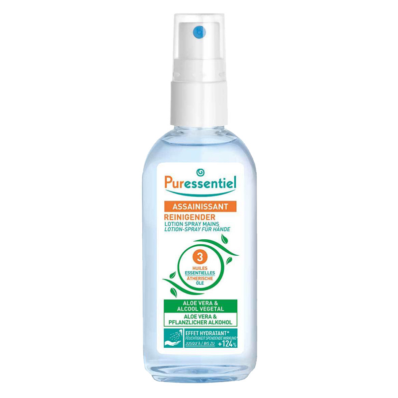 Puressentiel Antibakterieller Lotion-Spray für Hände 80 ml