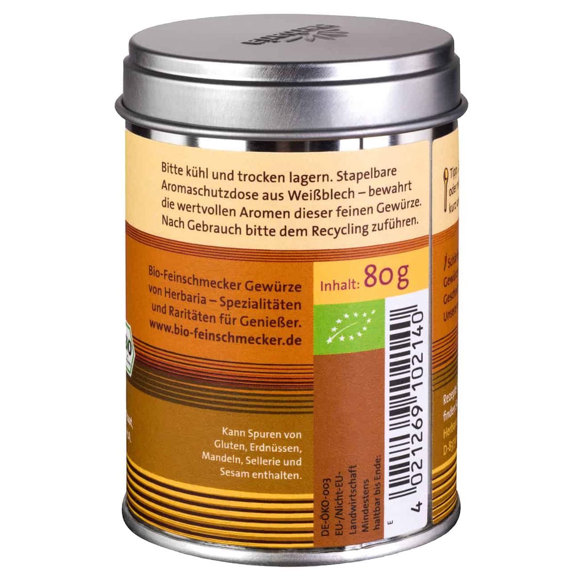 Herbaria Good Old Mild Curry Bio 80 g