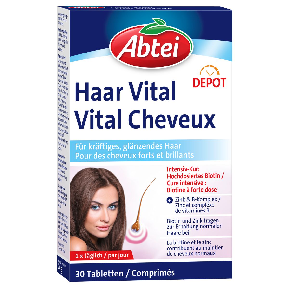 Abtei Haar Vital Depot Tabletten 30 Stück