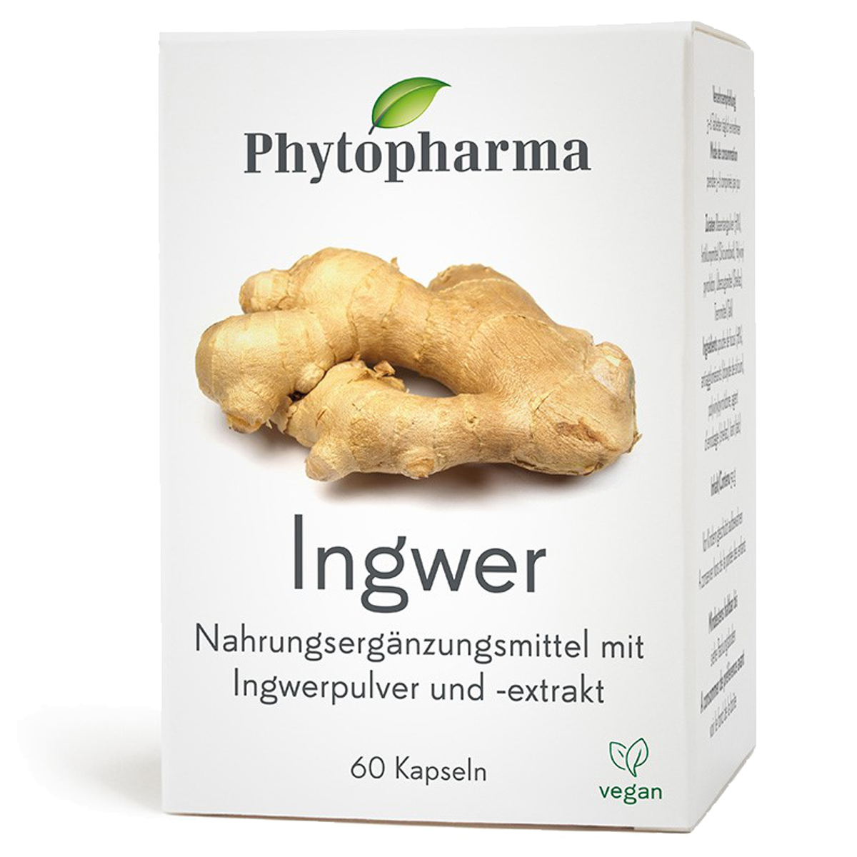 Phytopharma Ingwer Kapseln 60 Stück