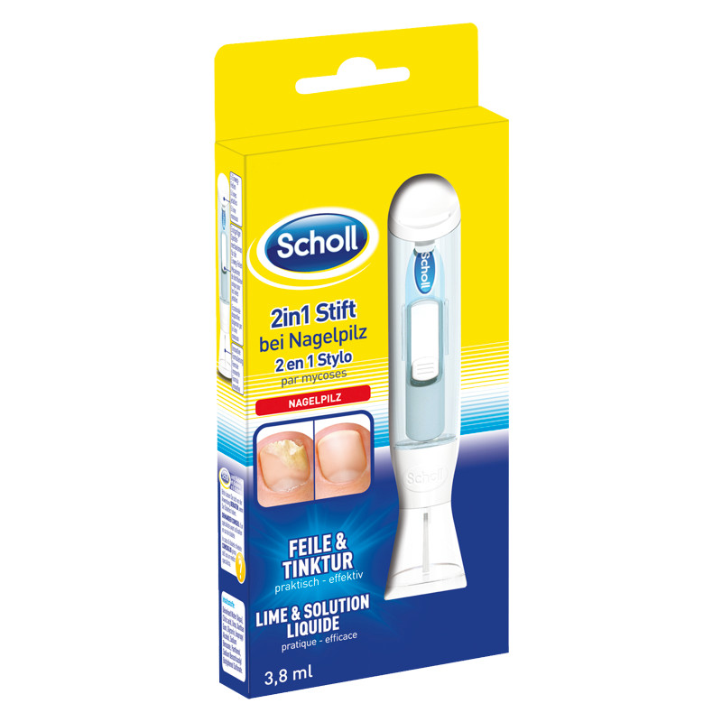 Scholl 2in1 Stift bei Nagelpilz 3,8 ml