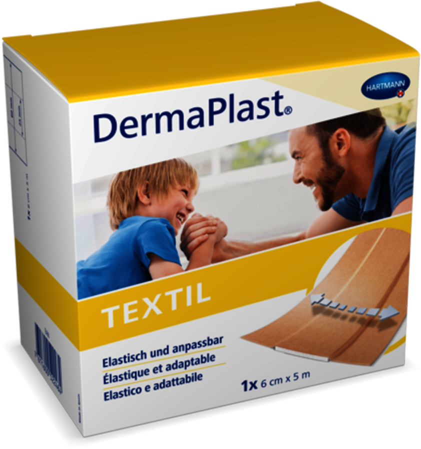 DERMAPLAST TEXTIL Schnellverband Rolle