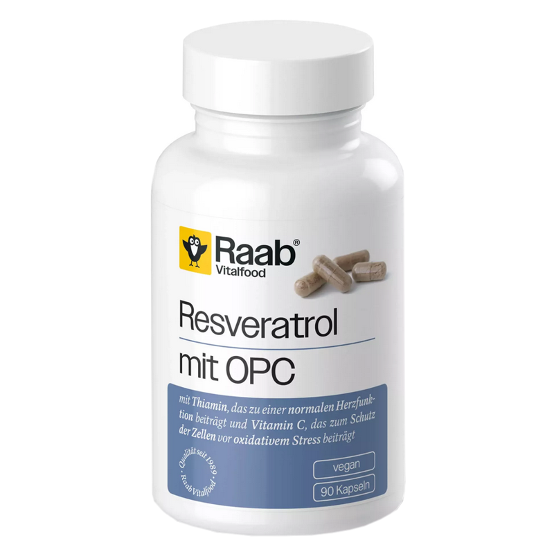 Raab Resveratrol mit OPC Kapseln 90 Stück