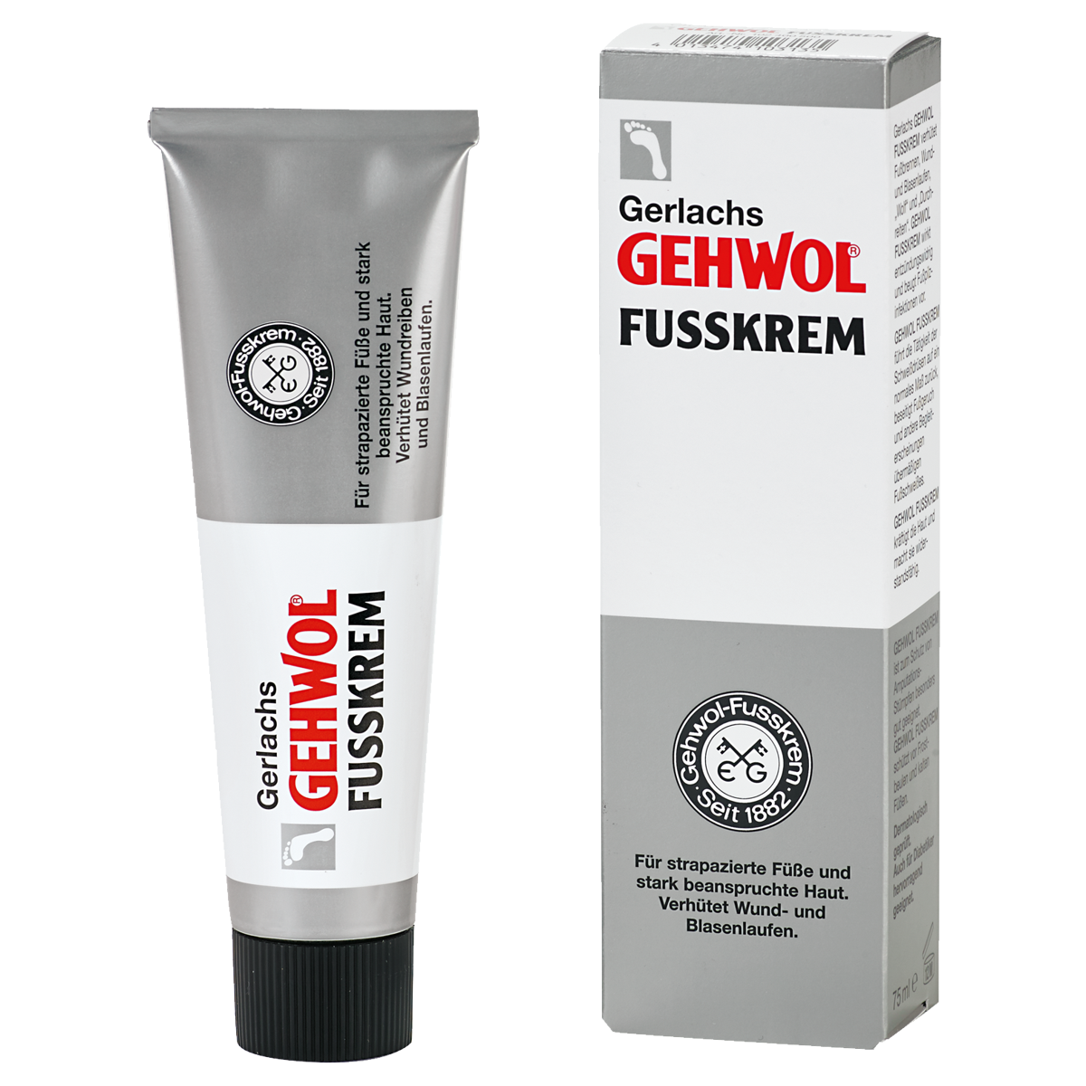 Gehwol Fusskrem Tube 75 ml