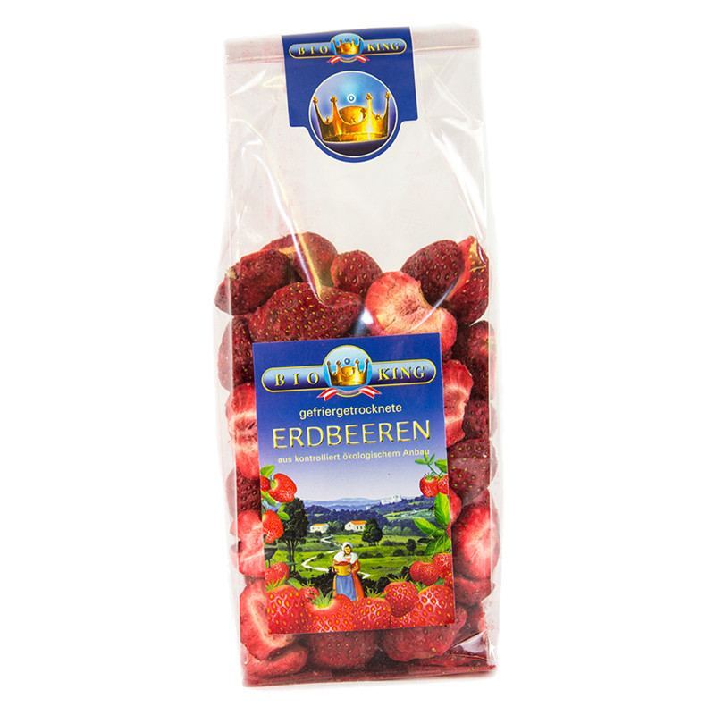 Bioking Erdbeeren gefriergetrocknet 40 g