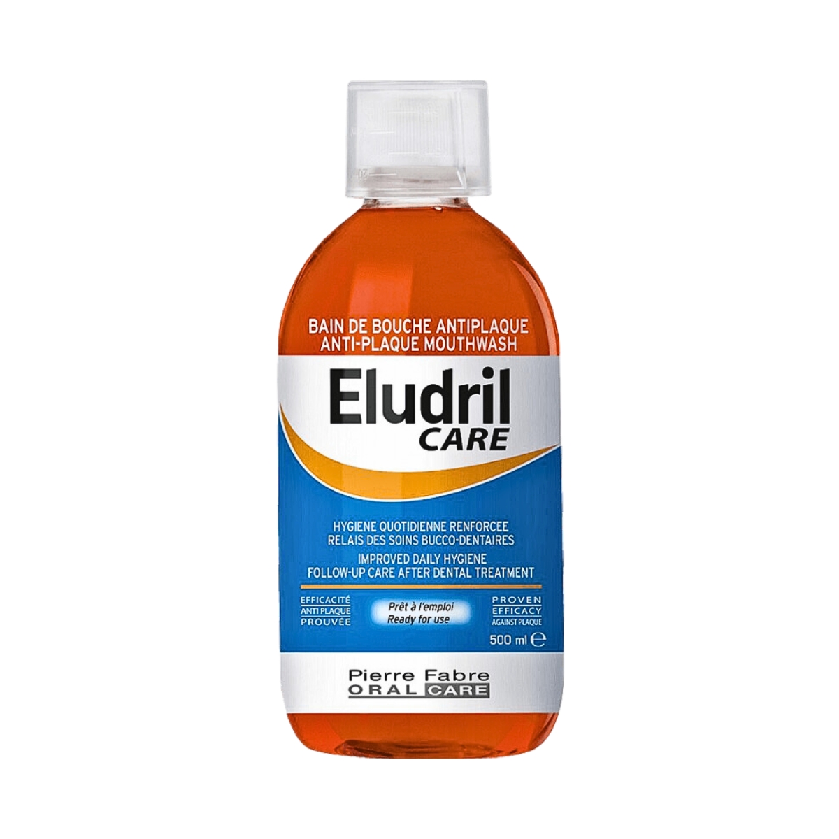 Eludrilcare Mundspüllösung Flasche 500 ml