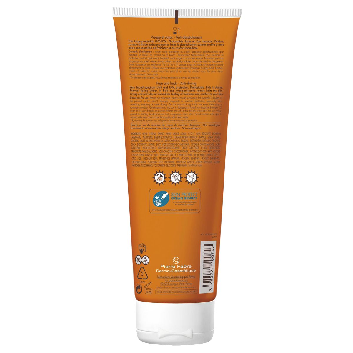 Avène Sun Sonnenmilch SPF50+ 250 ml